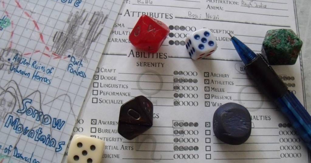 Best tabletop rpgs list of pen and paper role playing games