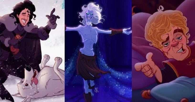 Game Of Thrones Characters Disney Style List  GoT Actors 