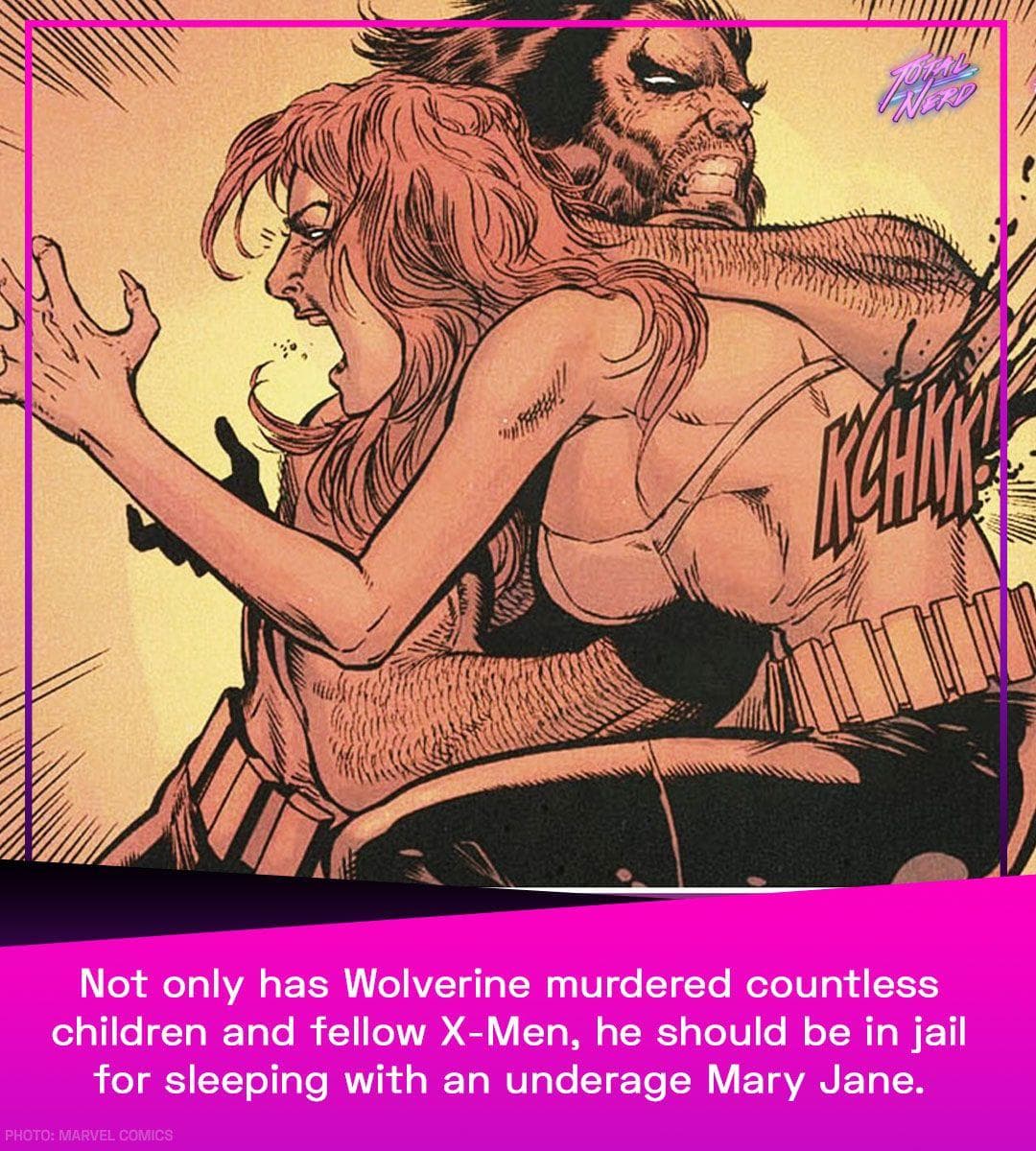1080px x 1200px - The Most Messed Up Things Wolverine Has Ever Done