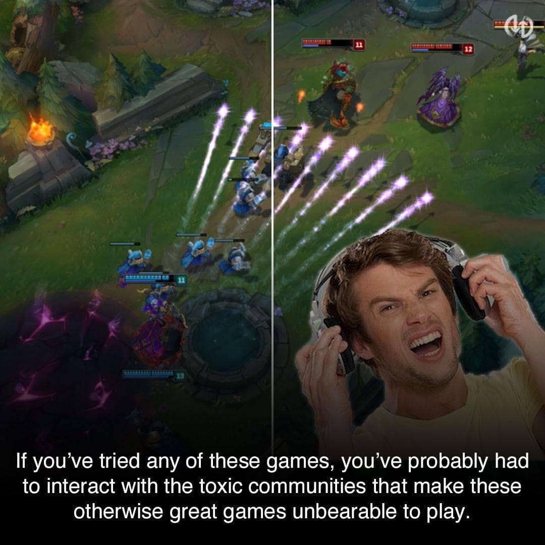 12 Video Games That Unfortunately Have Super Toxic Communities