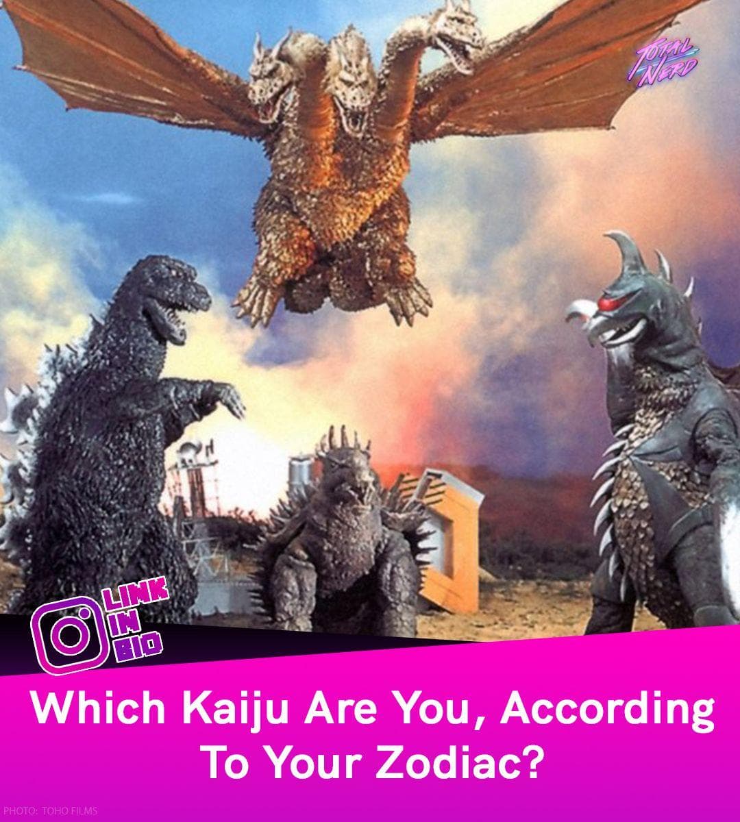 What Japanese Movie Monster Are You, According To Your Zodiac