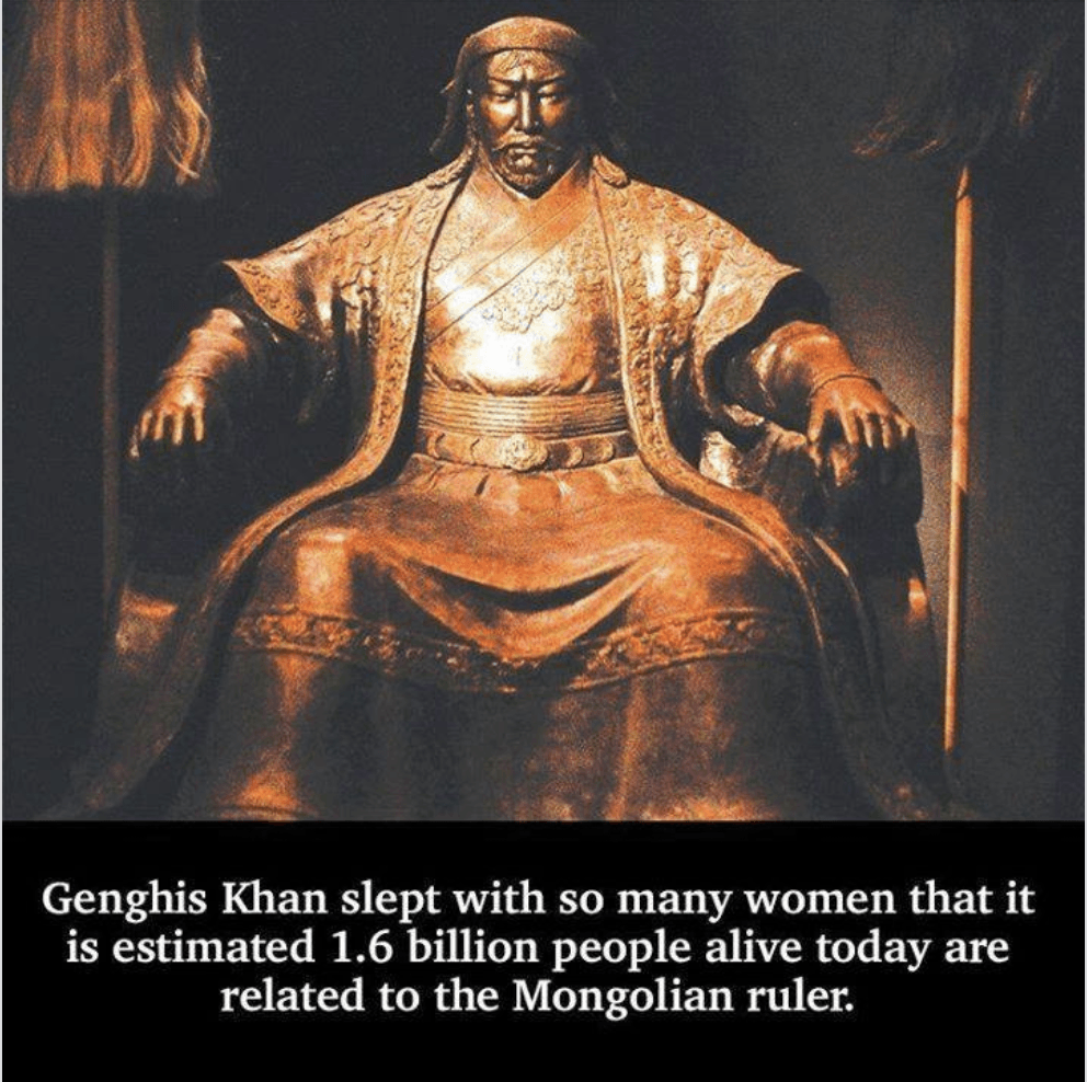 TMI Genghis Khan Sex Facts That Prove He Was The Randiest Conquerer Or All  Time