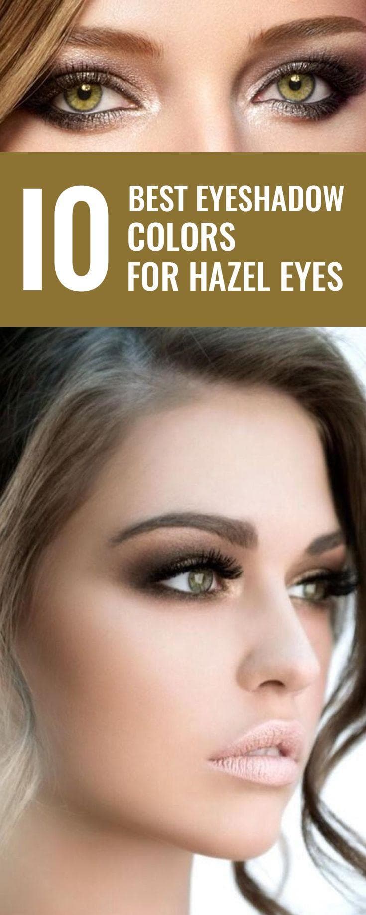 Best Eyeshadow Colors For Hazel Eyes