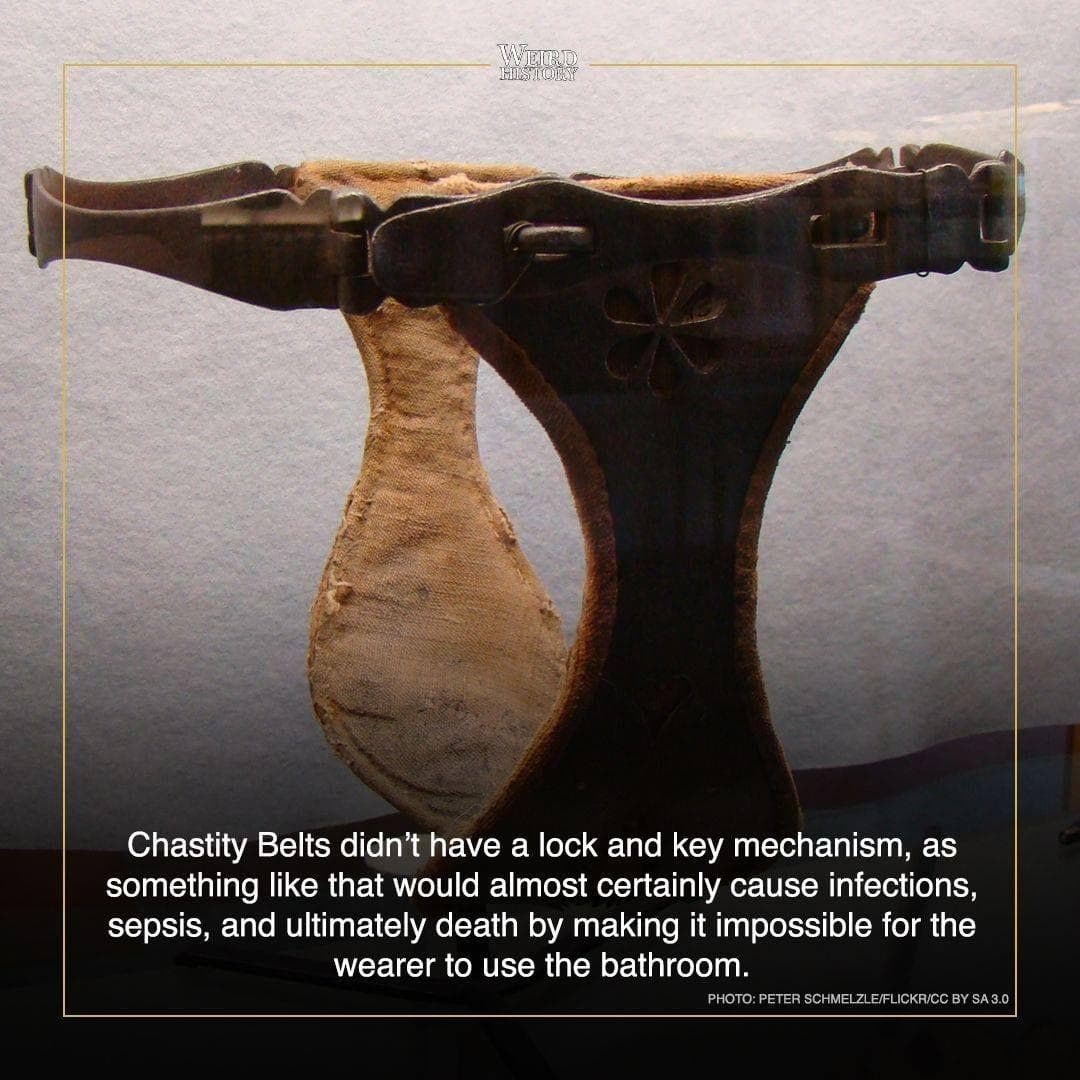 The Ridiculous History of the Chastity Belt