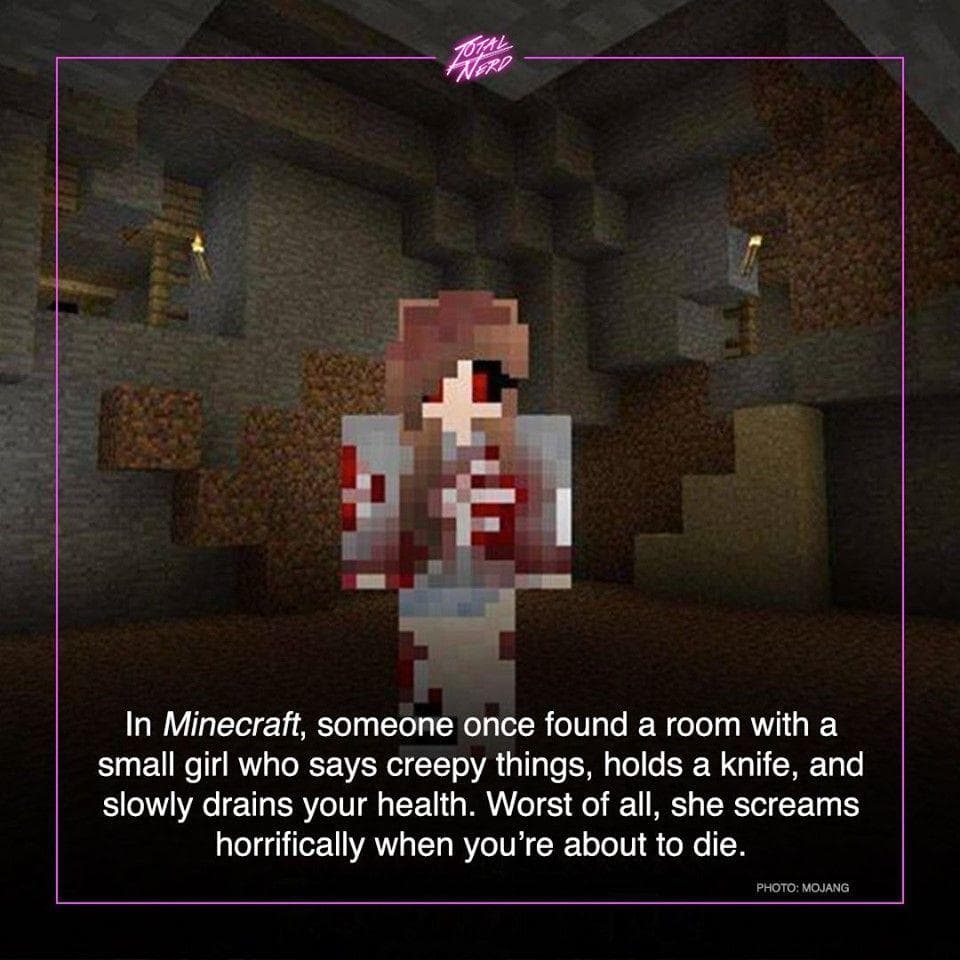 Does anyone else thinks minecraft is disturbing? Sometimes I feel