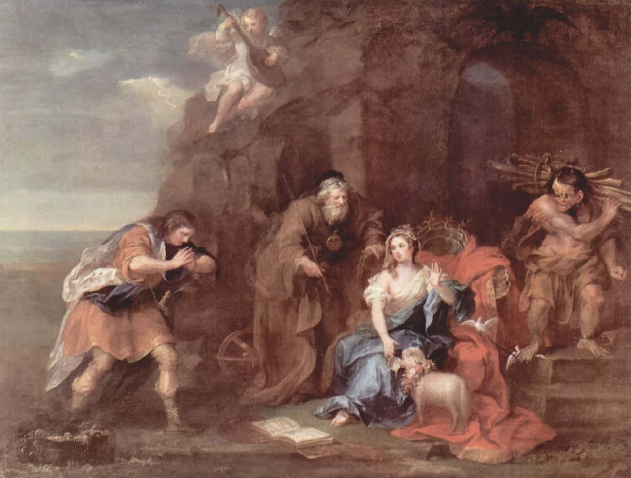 Scene from Shakespeare's The Tempest