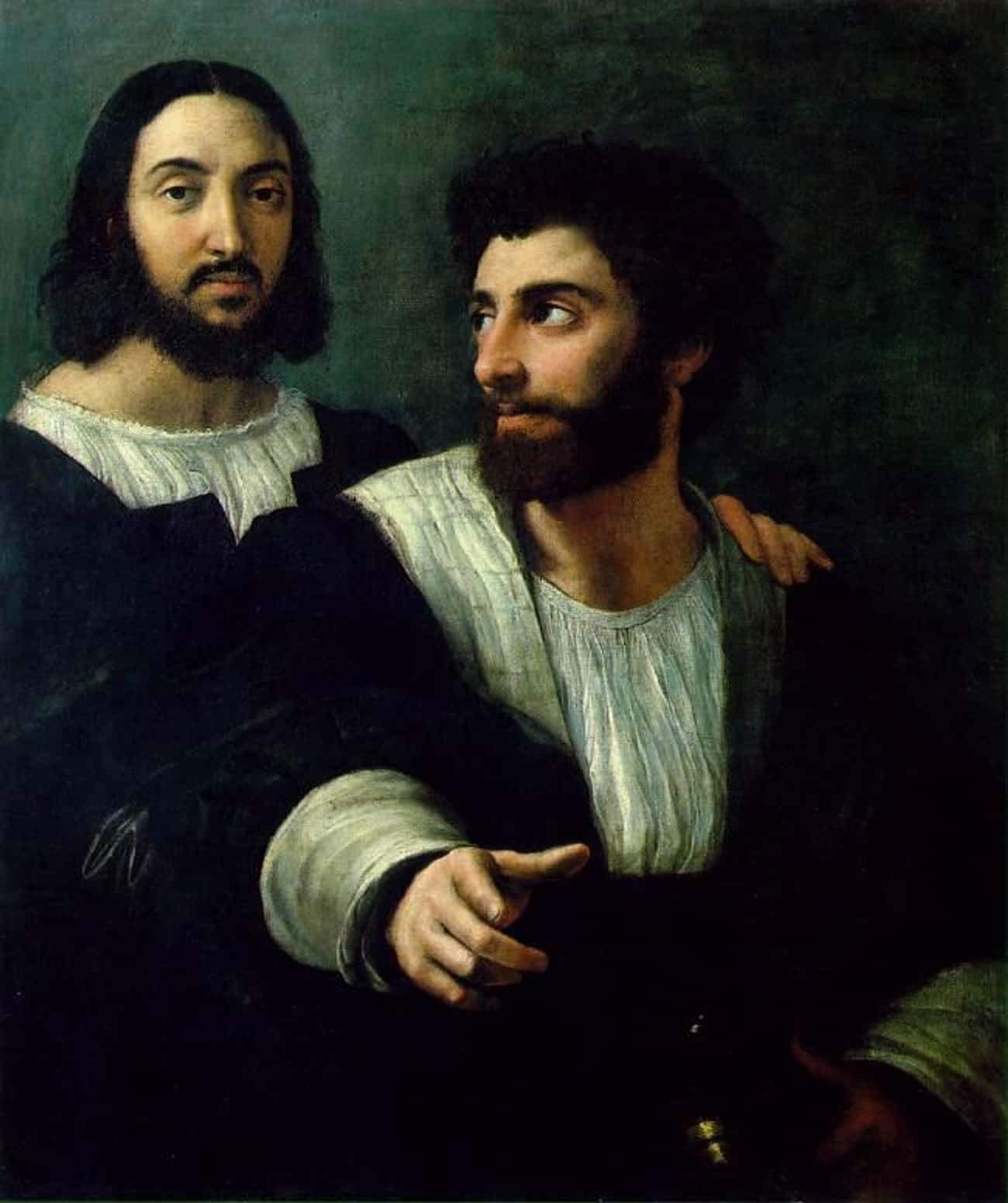 Self-portrait with a friend