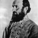 Dec. at 39 (1824-1863)   Thomas Jonathan "Stonewall" Jackson was a Confederate general during the American Civil War, and the best-known Confederate commander after General Robert E. Lee.