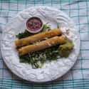 Taquito on Random Most Delicious Foods to Dunk of Deep Fry