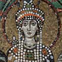 Dec. at 48 (500-548)   Theodora, was empress of the Byzantine Empire and the wife of Emperor Justinian I.