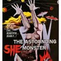 Robert Clarke, Kenne Duncan, Marilyn Harvey   The Astounding She-Monster is a 1957 science fiction horror film starring Robert Clarke and directed, written and produced by Ronald V. Ashcroft.