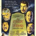 Vincent Price, Boris Karloff, Peter Lorre   The Comedy of Terrors is an American International Pictures comedy horror film directed by Jacques Tourneur and starring Vincent Price, Peter Lorre, Basil Rathbone, Boris Karloff, and Joe E....