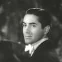 Dec. at 44 (1914-1958)   Tyrone Edmund Power, Jr., was an American film and stage actor. From 1930s to the 1950s Power appeared in dozens of films, often in swashbuckler roles or romantic leads.