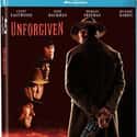 Clint Eastwood, Morgan Freeman, Gene Hackman   Unforgiven is a 1992 American Western film produced and directed by Clint Eastwood with a screenplay written by David Webb Peoples.