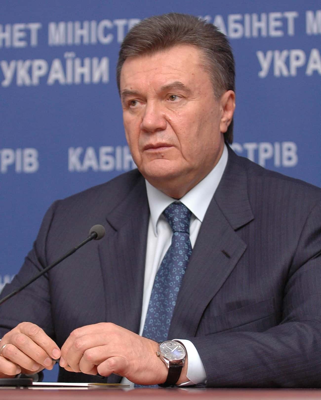 Former Ukrainian President Viktor Yanukovych