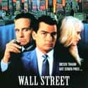 Charlie Sheen, Michael Douglas, Martin Sheen   Wall Street is a 1987 American drama film, directed and co-written by Oliver Stone, which stars Michael Douglas, Charlie Sheen, Daryl Hannah and Martin Sheen.