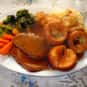 Yorkshire pudding is listed (or ranked) 23 on the list The Best British Dishes & Meals