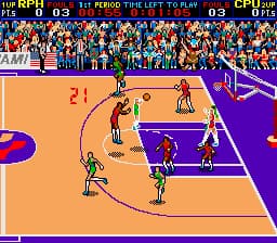 nes basketball games