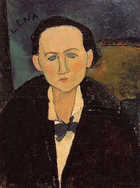 Famous Amedeo Modigliani Paintings List Of Popular Amedeo Modigliani   Elena Povolozky Artwork Photo 1