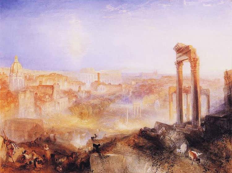 Famous J M W Turner Paintings List Of Popular J M W Turner