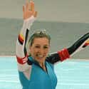 age 42   Anna Christine Friesinger-Postma is a former German speed skater.