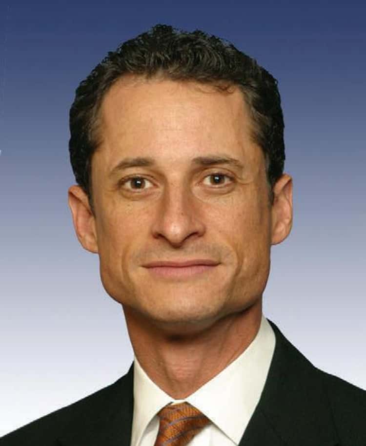 Anthony D. Weiner is listed (or ranked) 9 on the list Democrat Sex Scandals