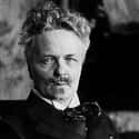Dec. at 63 (1849-1912)   Johan August Strindberg was a Swedish playwright, novelist, poet, essayist and painter.