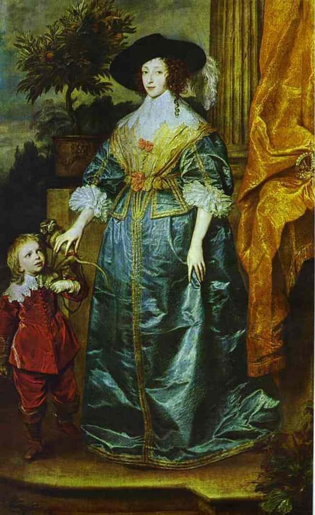 Portrait of Queen Henrietta Ma is listed (or ranked) 7 on the list Famous Anthony van Dyck Paintings