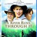 Brad Pitt, Joseph Gordon-Levitt, Robert Redford   A River Runs Through It is a 1992 American film directed by Robert Redford and starring Craig Sheffer, Brad Pitt, Tom Skerritt, Brenda Blethyn, and Emily Lloyd.