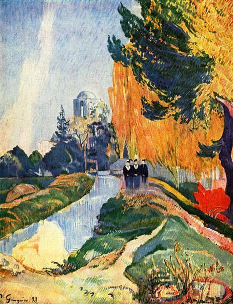 Gauguin Landscapes Advanced Group Lesson – Fine Art Miracles