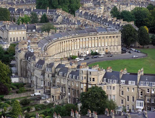 Bath, Somerset is listed (or ranked) 49 on the list The Most Beautiful Cities in the World