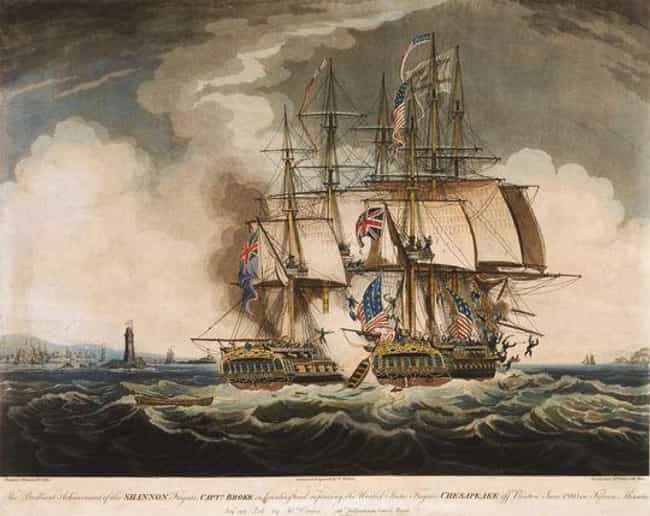 during the war of 1812 what was the ratio of us ships vs the british navy