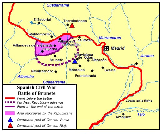 Spanish Civil War Battles List of Battles in the Spanish Civil War