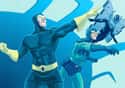 Blue Beetle on Random Best Members of the Justice League and JLA