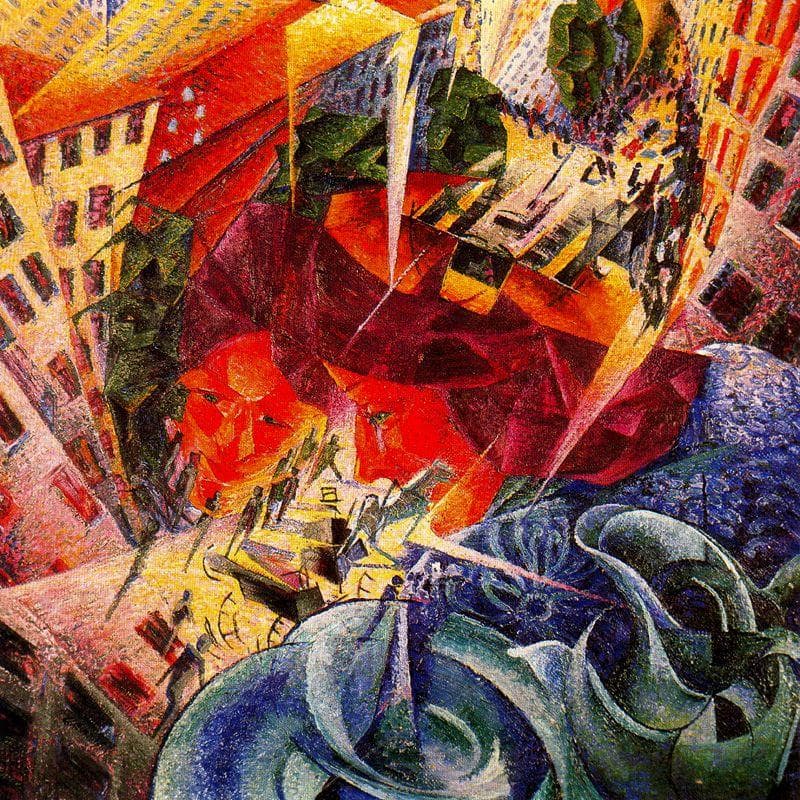 Popular Futurism Paintings Famous Paintings from the Futurism Movement