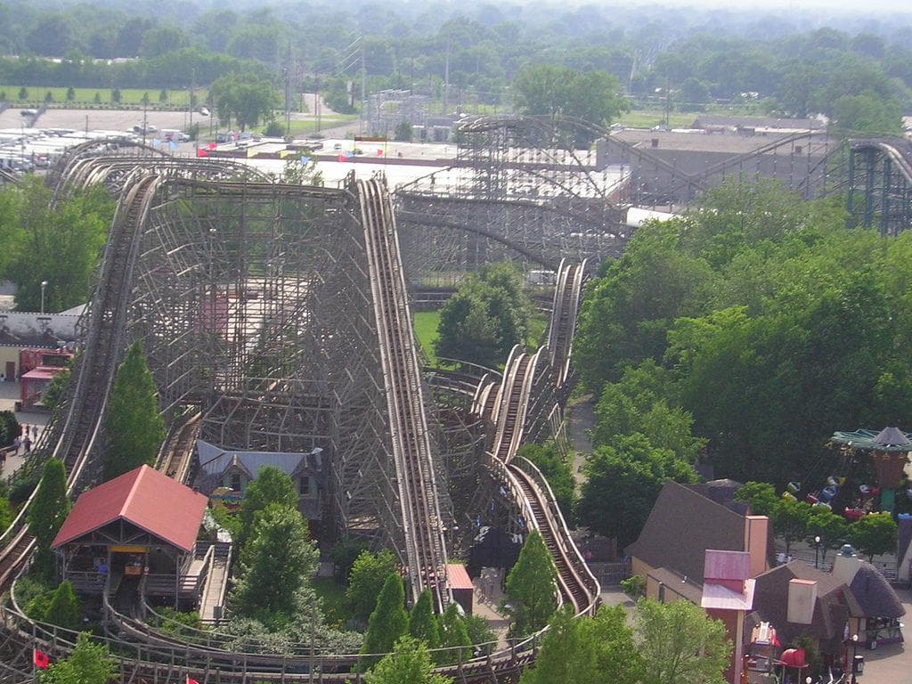 Best Rides at Six Flags Kentucky Kingdom List of Top Six Flags
