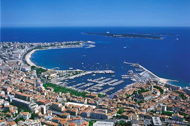 Cannes is listed (or ranked) 69 on the list The Most Beautiful Cities in the World