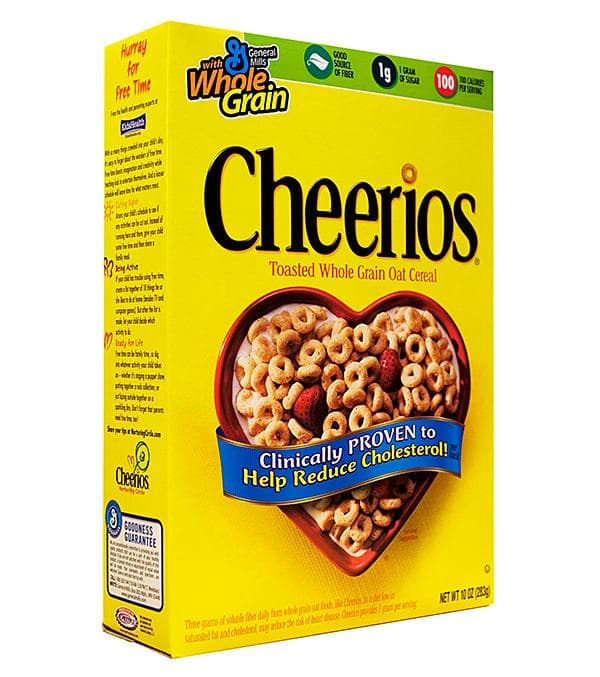 Cheerios on Random Best Healthy Cereals