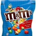 Crispy M&M's Chocolate Candy with Crisped Rice Center on Random Best Flavors of M&Ms