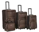 Rockland Luggage 4 Piece Luggage Set on Random Best Suitcases