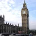Big Ben on Random Famous Buildings That Are Leaning