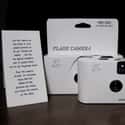 10 Pack Classic White Wedding Party Disposable Cameras with Gift Box and Matching Tents on Random Best Disposable Cameras