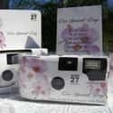 10 Pack Lavender Orchid Wedding Disposable 35mm Cameras in Gift Boxes with Matching Tents 27exp. on Random Best Disposable Cameras