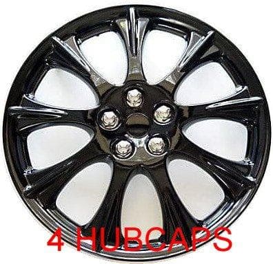 Drive Accessories KT915-17S/L ABS Silver 17 Plastic Wheel Cover Hubcap Pack of 4