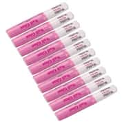 10 Pcs Professional Acrylic Nail Art Glue Pink for French False Tips Manicure Decoration Tools
