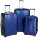 Travelers Choice Luggage Toronto Three Piece Hardside Spinner Luggage on Random Best Suitcases
