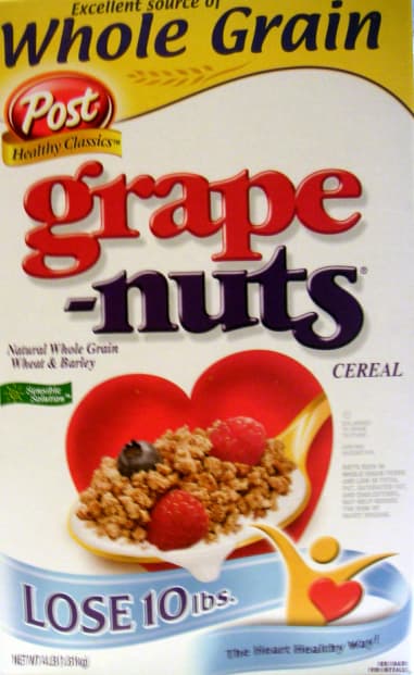 Grape-Nuts on Random Best Healthy Cereals