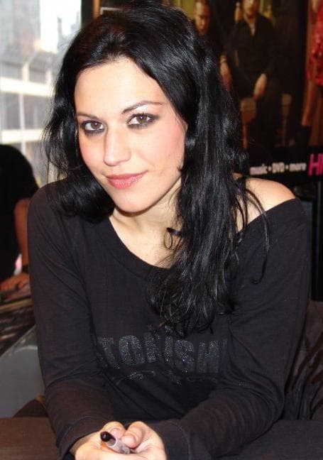 Best Celebrity Hairstyles - Cristina Scabbia Haircut