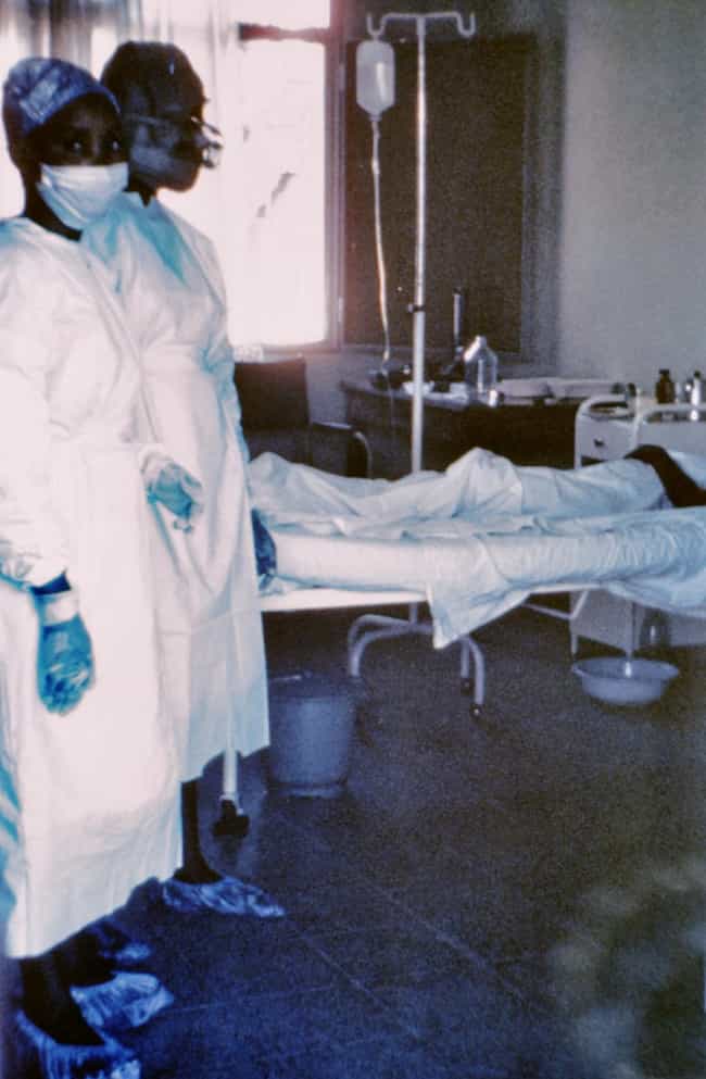 Ebola virus disease is listed (or ranked) 2 on the list 16 Moral Panics That Are Keeping Your Parents Up At Night