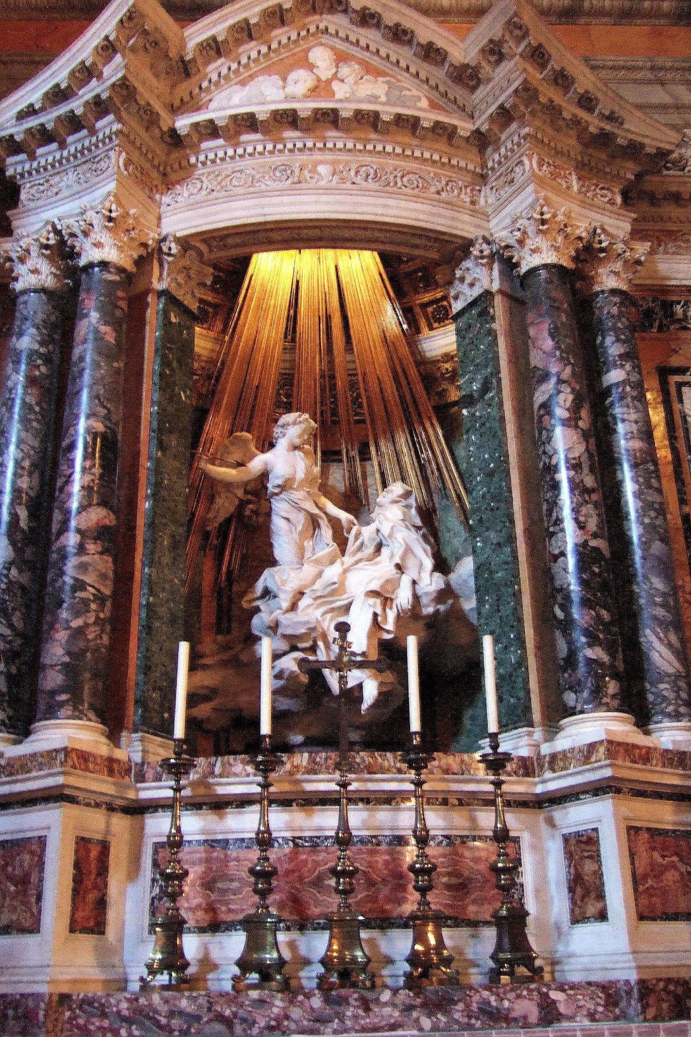 Popular Baroque Sculptures Famous Sculptures From The Baroque Movement   Ecstasy Of St Theresa Artwork Photo 1